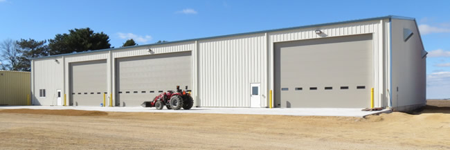 Steel Farm Machine Shed